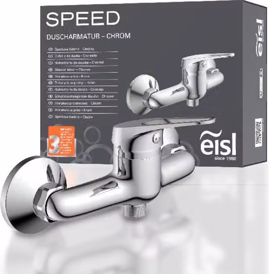miscelatore doccia eisl SPEED, miscelatore per bagno, miscelatore per doccia in cromo