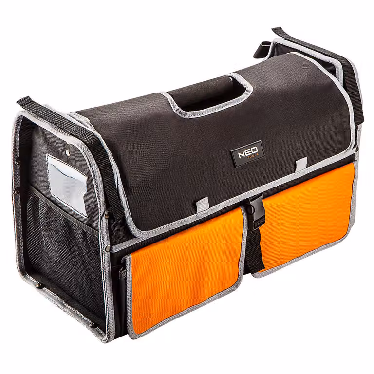 NEO TOOLS Borsa porta attrezzi - Borsa porta attrezzi professionale - Borsa porta attrezzi per appassionati di bricolage e hobbisti - Dimensioni 20" 51 x 30 x 24 cm