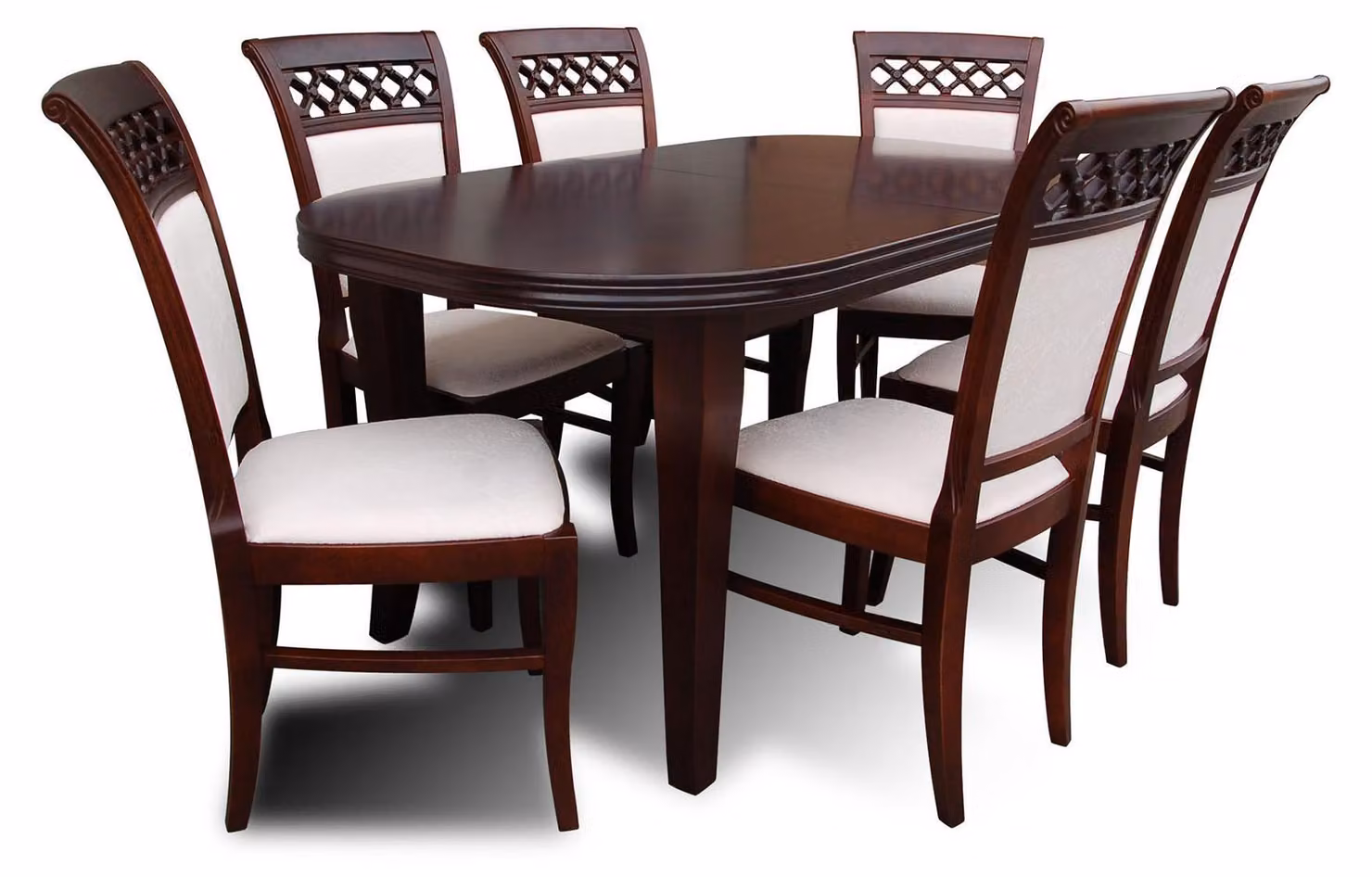 Moderne Design Esszimmer Set Garnitur Stuhl Tisch Lehnstuhl Gruppe 7tlg. Möbel