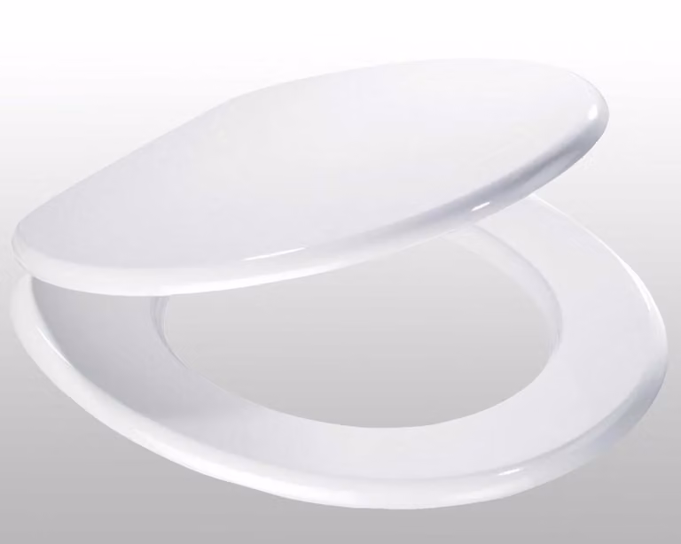 Sedile WC in resina termodurente con chiusura ammortizzata - Coperchio WC - Coperchio per WC - Sedile WC