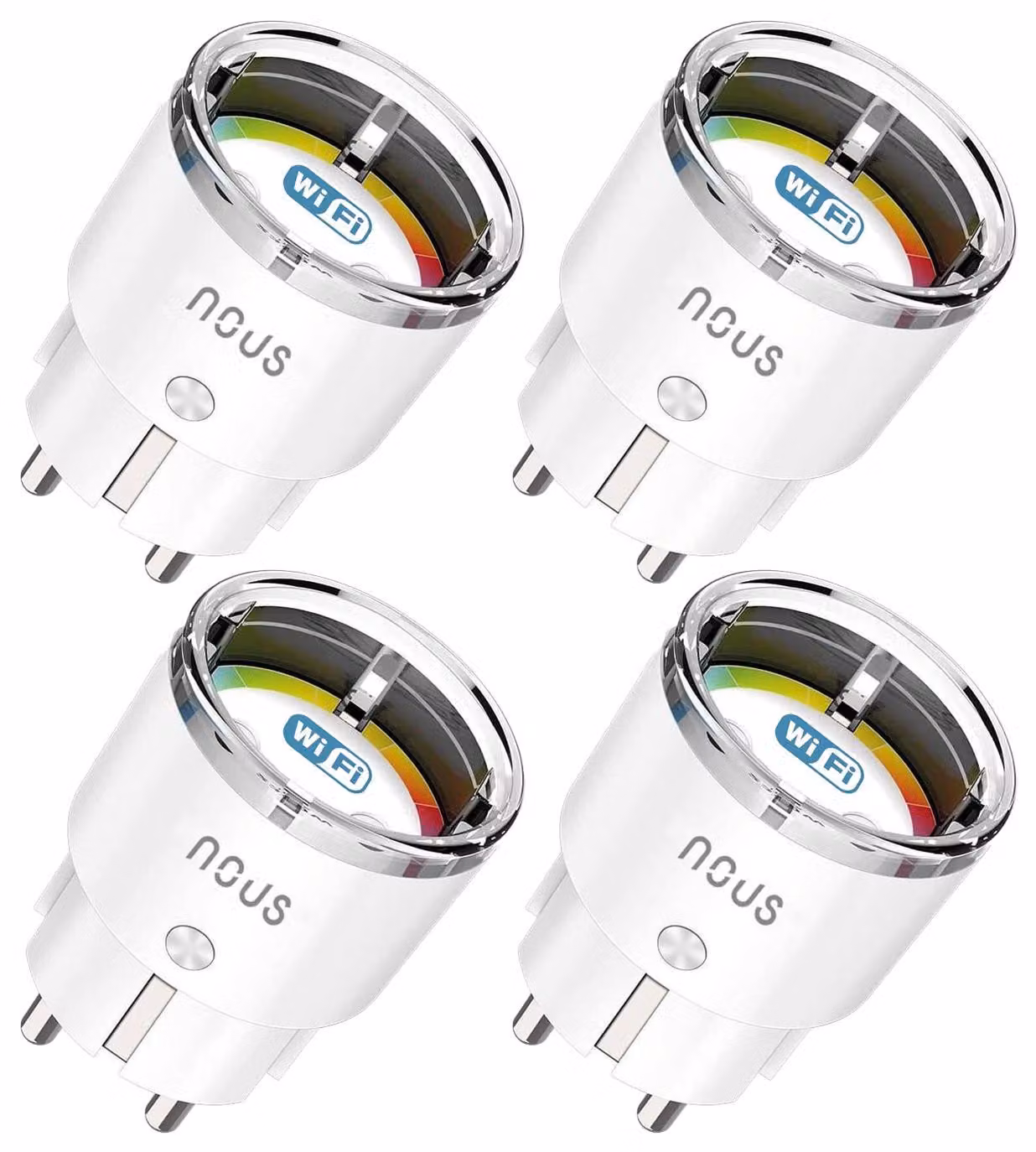 Presa intelligente Nous A1, WLAN, set da 4