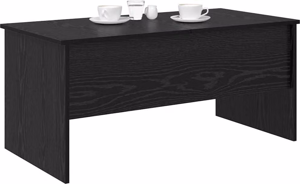 Tavolino da salotto Rovere Nero 102 x 50,5 x 46,5 cm