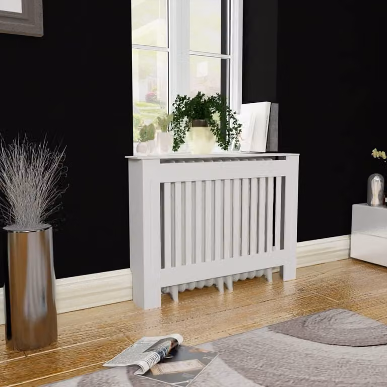 Copriradiatore in MDF Copriradiatore 112 cm, bianco