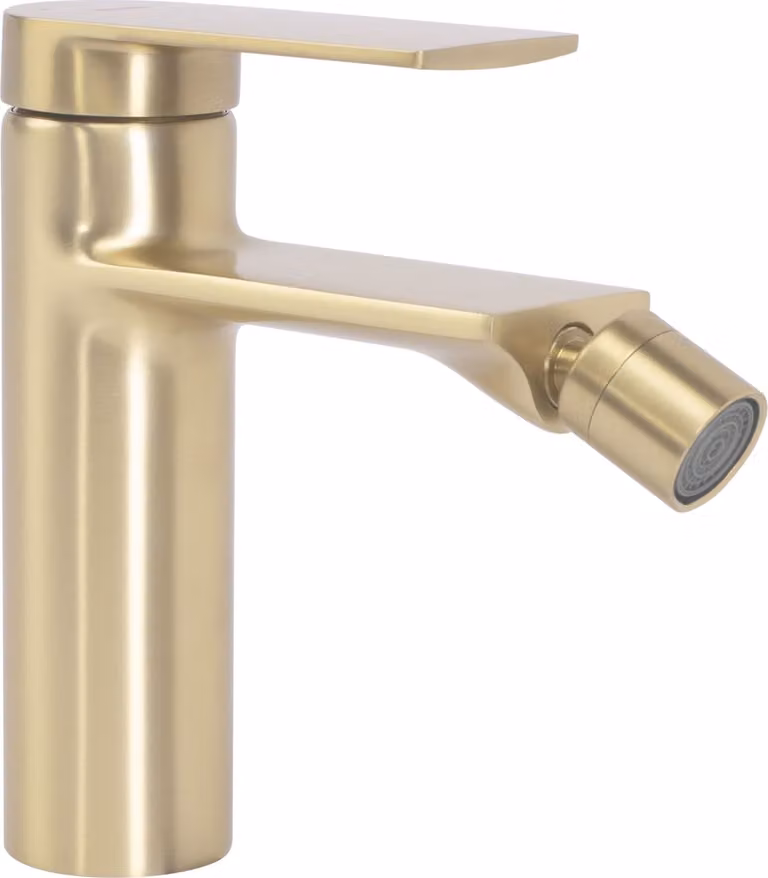 Rubinetto da Bidet Rea Storm Brush Gold