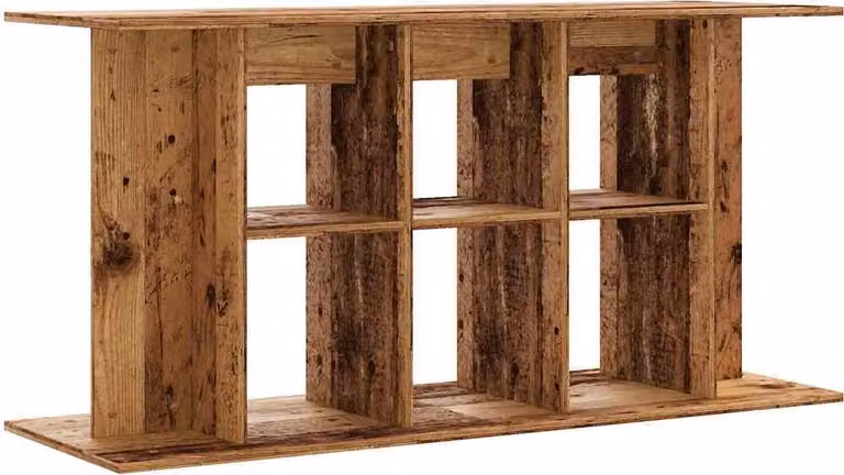 Supporto Acquario 120x40x60cm in Legno Multistrato Legno Antico