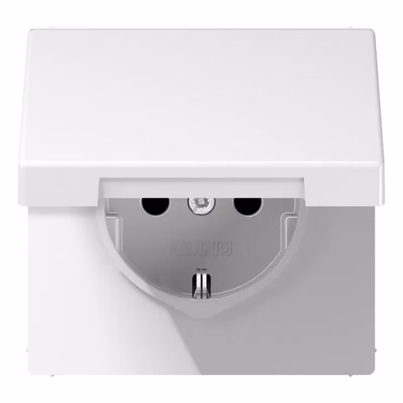 Presa Jung SCHUKO 16 A 250V con protezione da contatto LS 1520 BFKIK (LS1520BFKIKLWW)