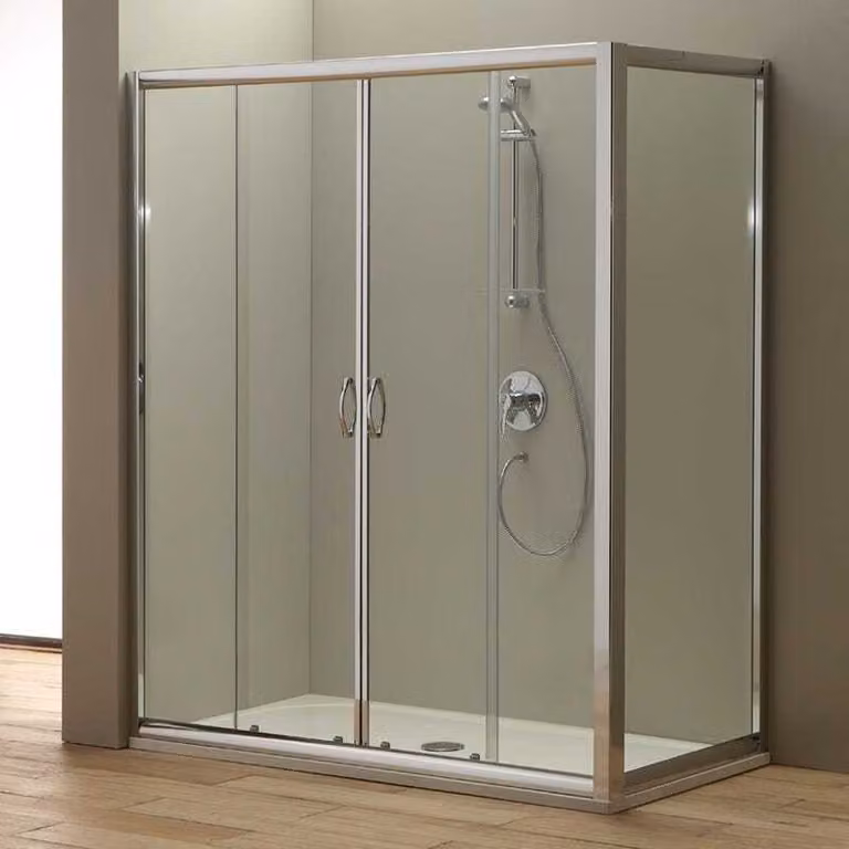 Box doccia 180x80 cm giada con lato fisso