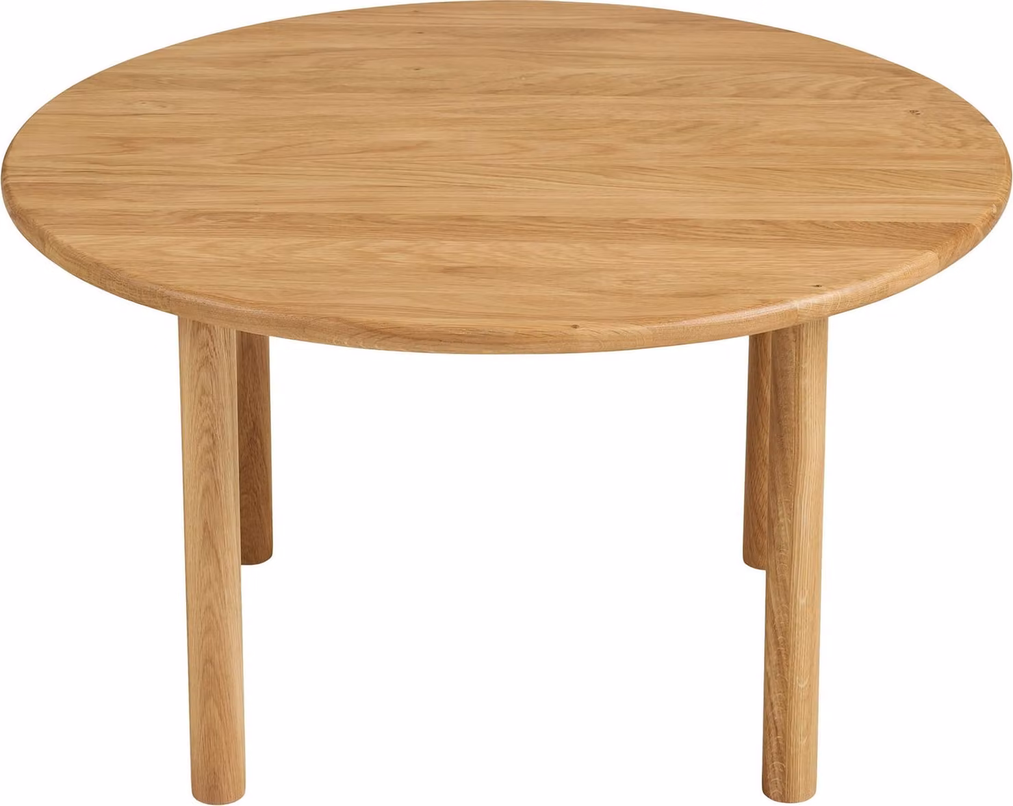 Tavolino Iselin Ø70 cm in rovere.