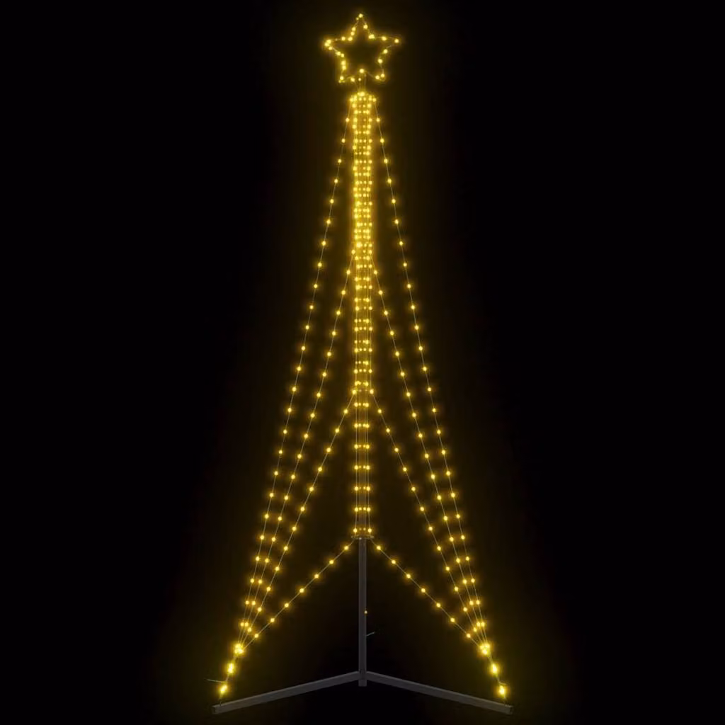 Albero di Natale con 483 LED bianco caldo vidaXL, Altezza: 240 cm
