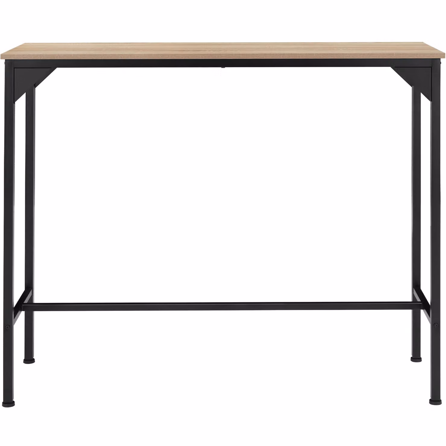 Tavolo da bar Kerry TecTake in stile industriale, colore rovere e marrone, L/P/H: 120 x 40 x 100,5 cm – 2