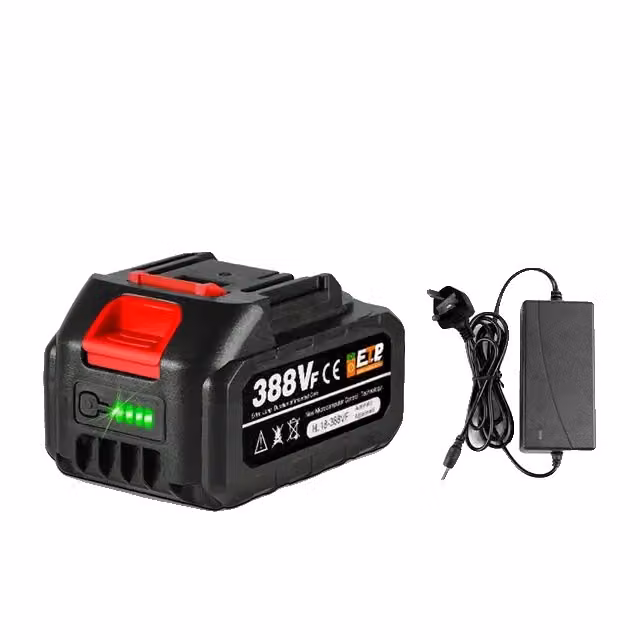 Batteria ricaricabile agli ioni di litio, capacità 22500mAh, compatibile con gli elettroutensili Makita, 1 caricatore 388VF-1