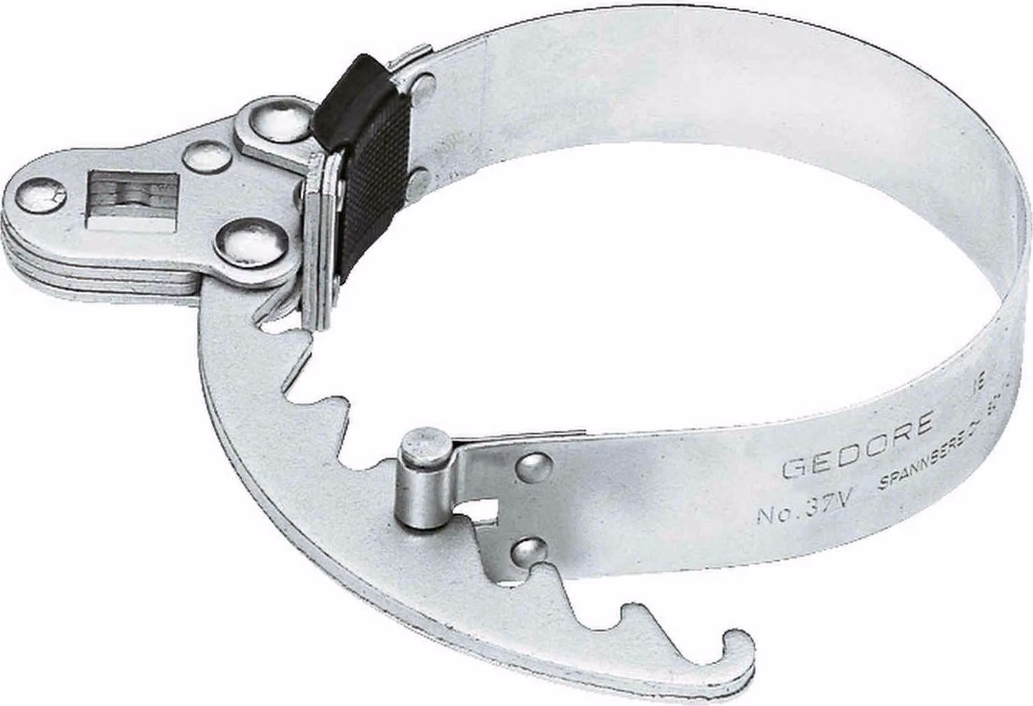Chiave a nastro Gedore con quadro da 1/2", 80-110 mm 37 V