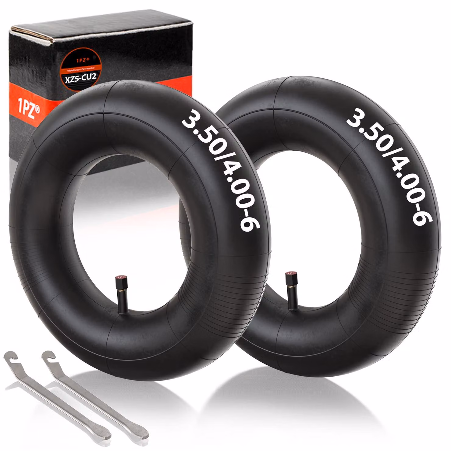 Pneumatici slang 3.50/4.00-6 pollici per tosaerba e carrelli elevatori - Set di 2