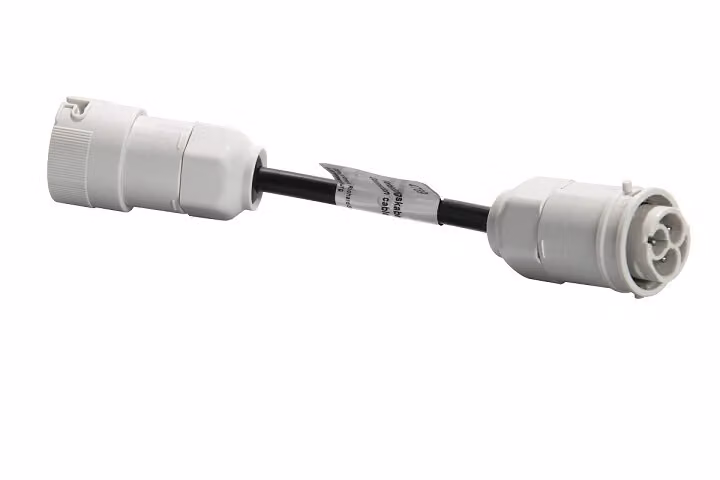 DOTLUX cavo di collegamento HIGHFORCE 3 poli 3x1,5mm² spina/presa 0,2m
