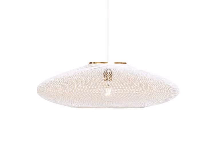 UFO Chalk White Lampada a Sospensione