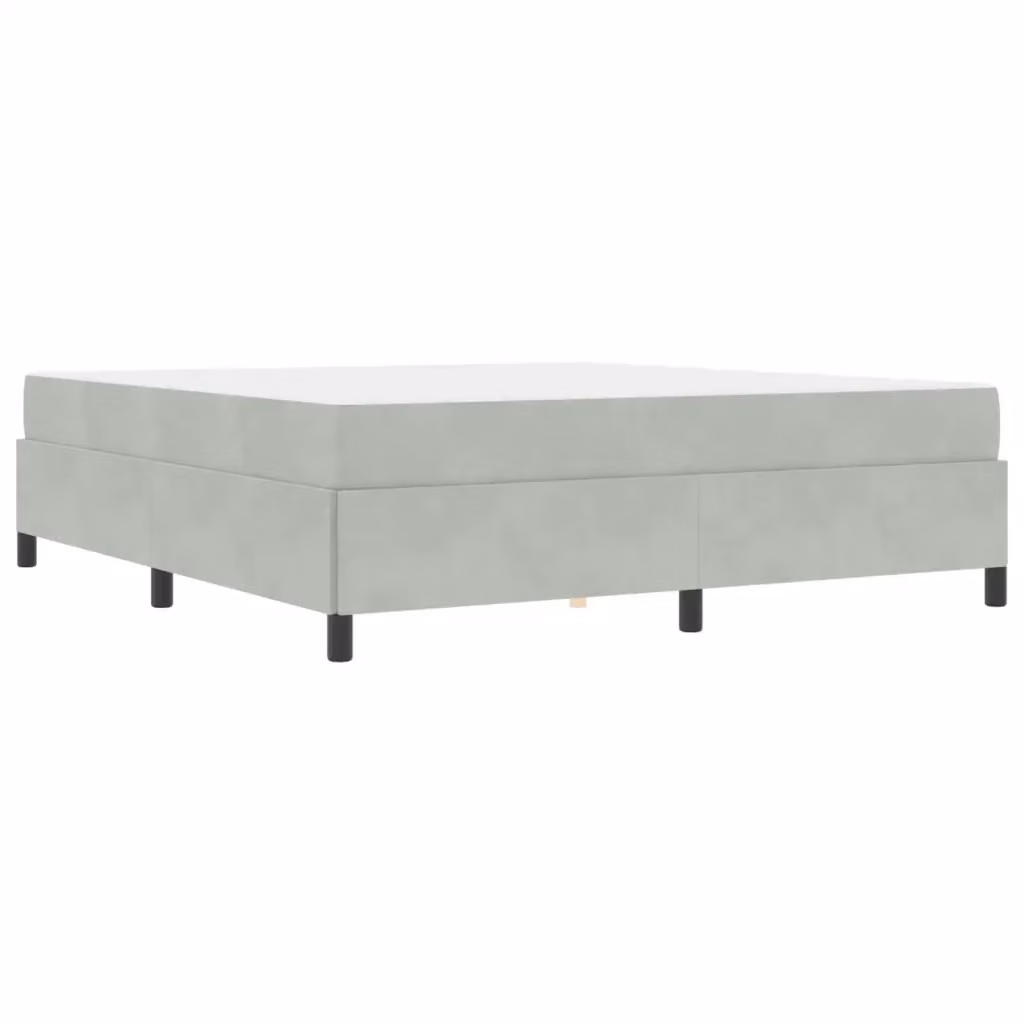 Struttura letto imbottita vidaXL in tessuto grigio L: 180 cm, P: 200 cm, H: 203 cm – 2