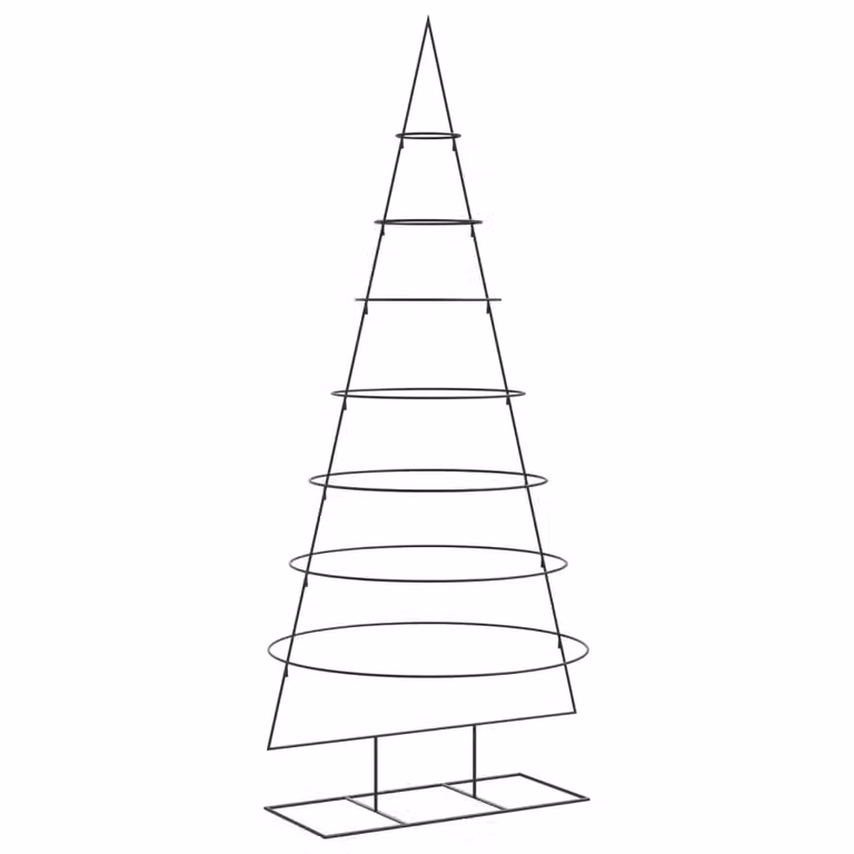 | Albero di Natale in metallo | 210 cm Acciaio Verniciato a Polvere