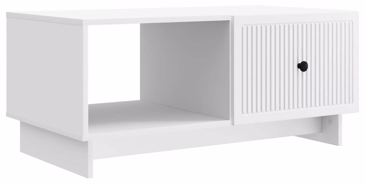 Tavolino da salotto Bianco 90 x 50 x 40 cm Legno ingegnerizzato