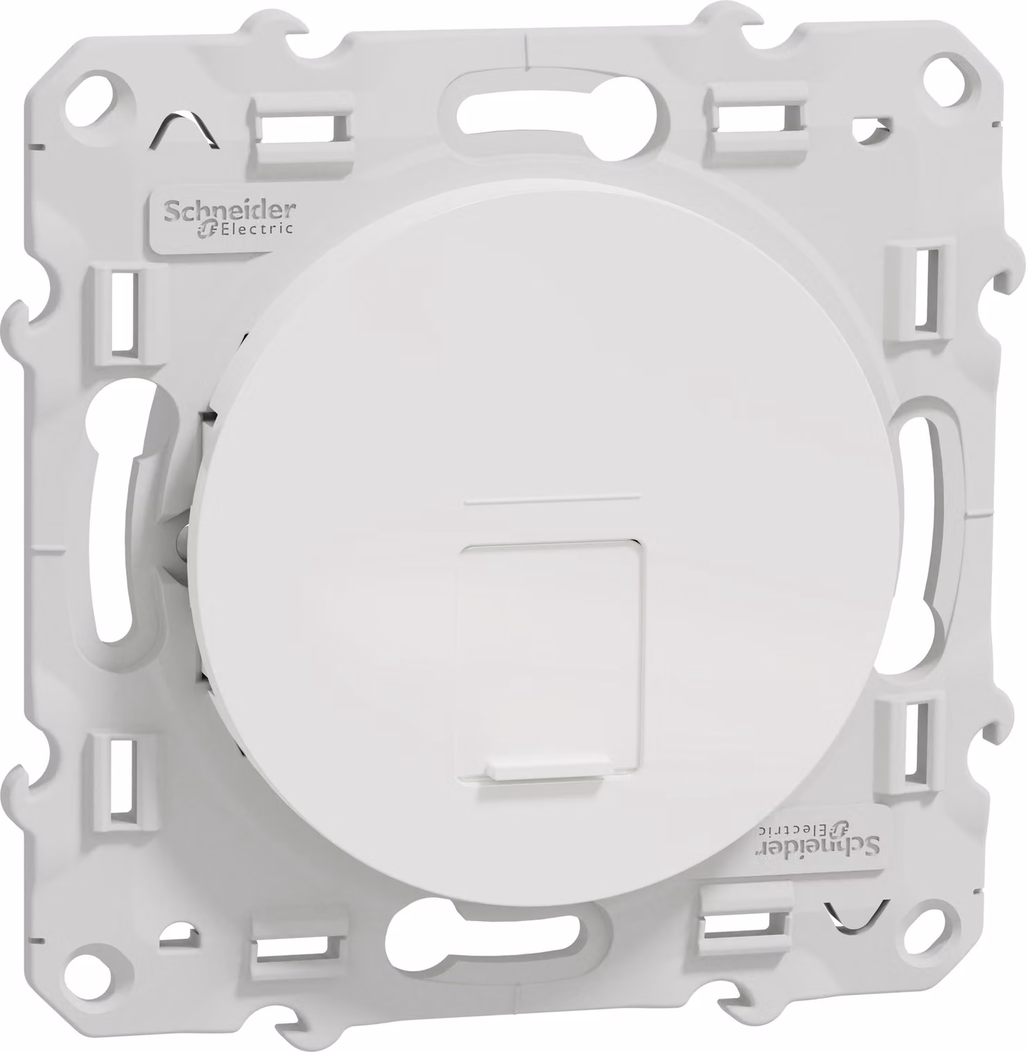 Schneider Electric S520476 Odace Presa RJ45 Cat.6 STP Bianco Installazione elettrica Interruttore multimediale