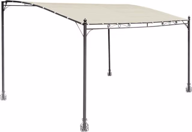 Pergola a parete MOIA Kansas 4x3 mt