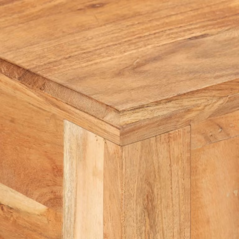 vidaXL Scrivania 110x50x75 cm in legno massello riciclato