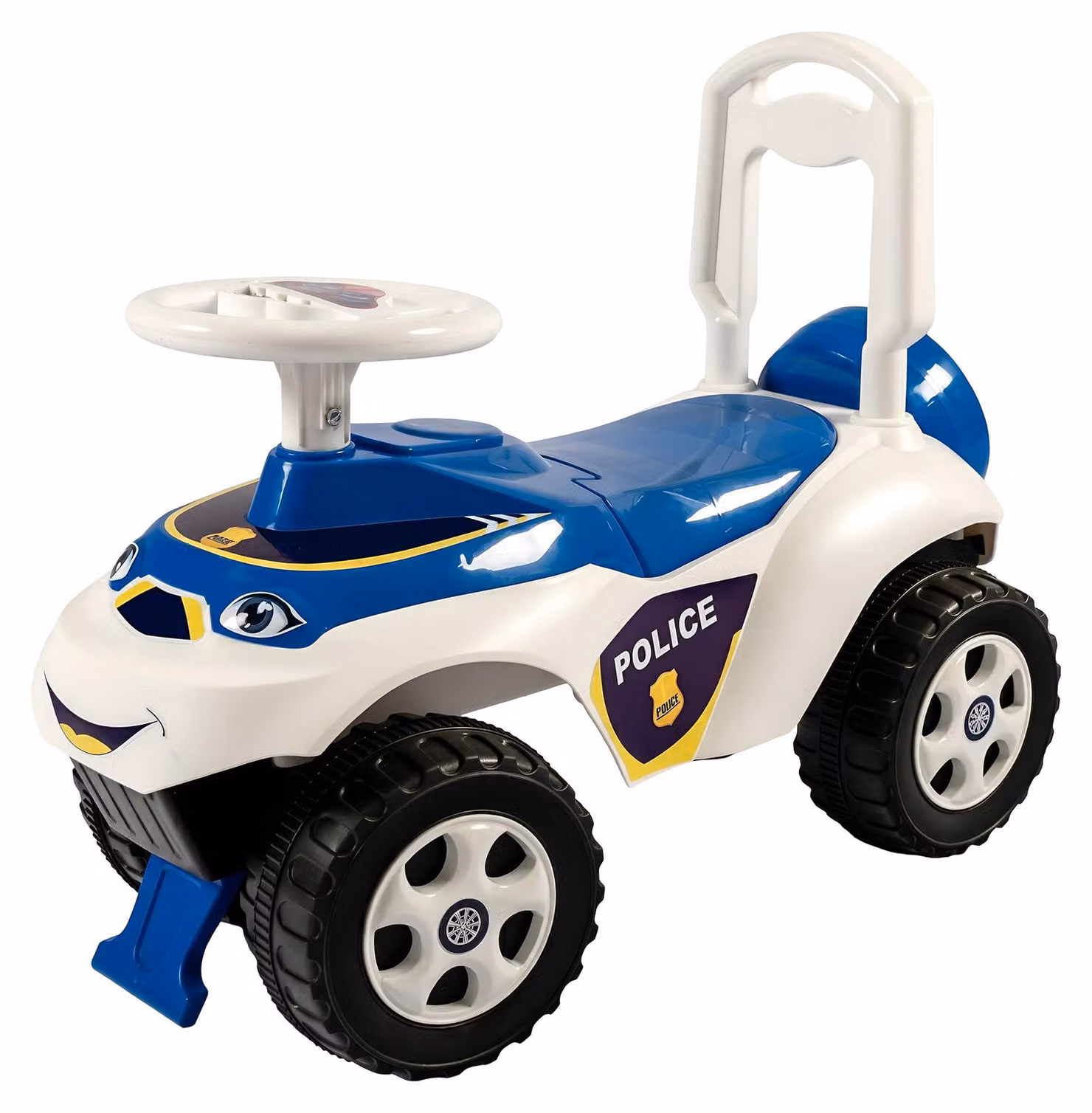 Automobilista Bianco E Blu