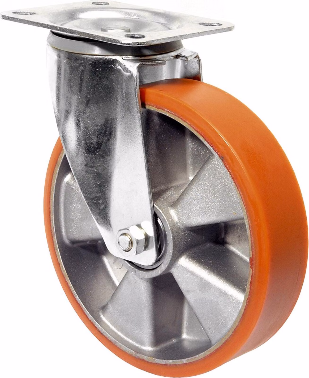 BS Ruote Ruote per trasporto LB500.B90.125 Ruote girevoli, diametro 125 mm,