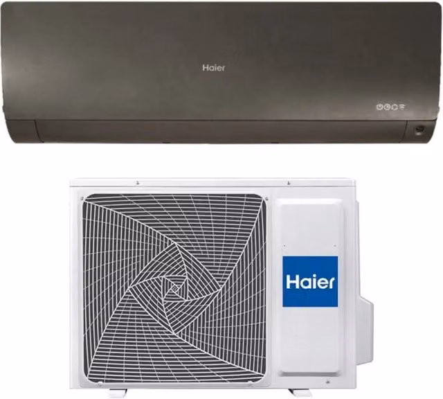 Condizionatore Split Haier Flexis Plus Nero 9000 Btu AS25S2SF1FA-MB3 con Wi-Fi Integrato Classe Energetica A+++