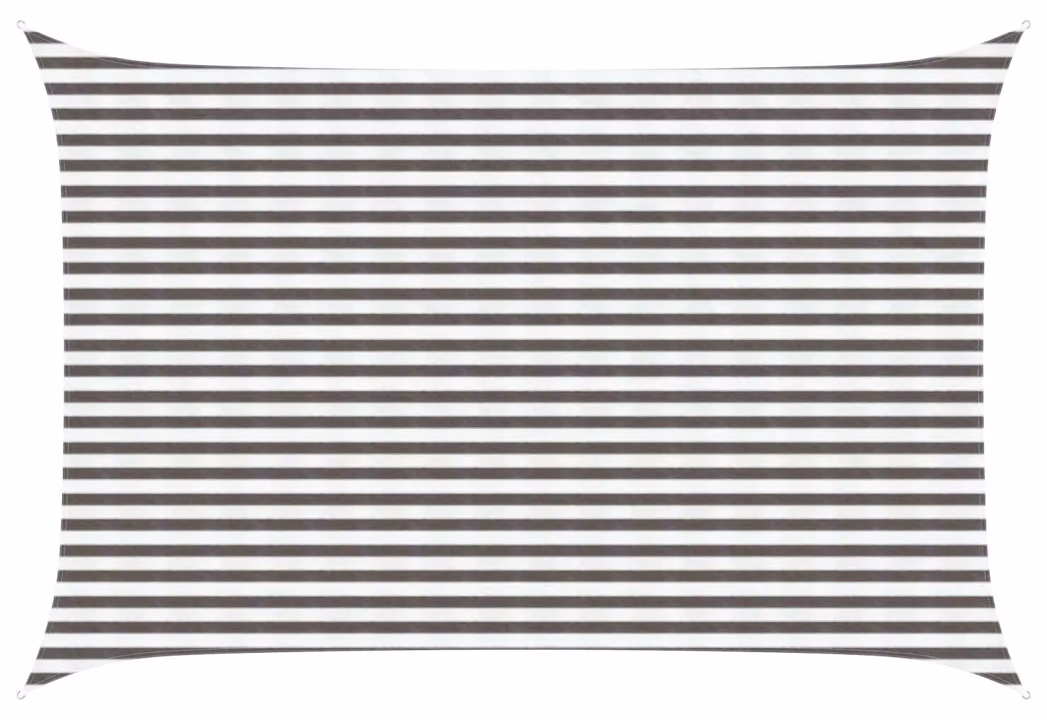 Telo Ombra Grigio chiaro e bianco 3 x 4,5 m HDPE