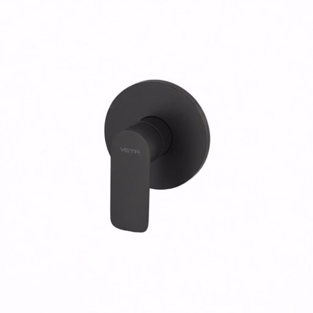 Miscelatore doccia incasso senza deviatore Vema SLATE V14130 - Nero Opaco