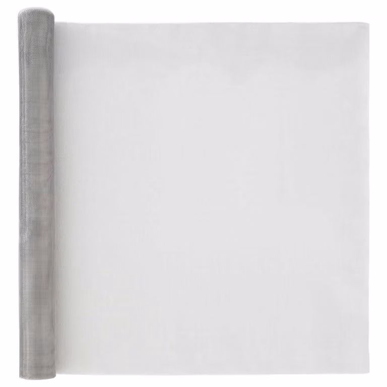 Rete per schermatura vidaXL in Acciaio Inox 304 color argento, L: 1000 cm, H: 80 cm