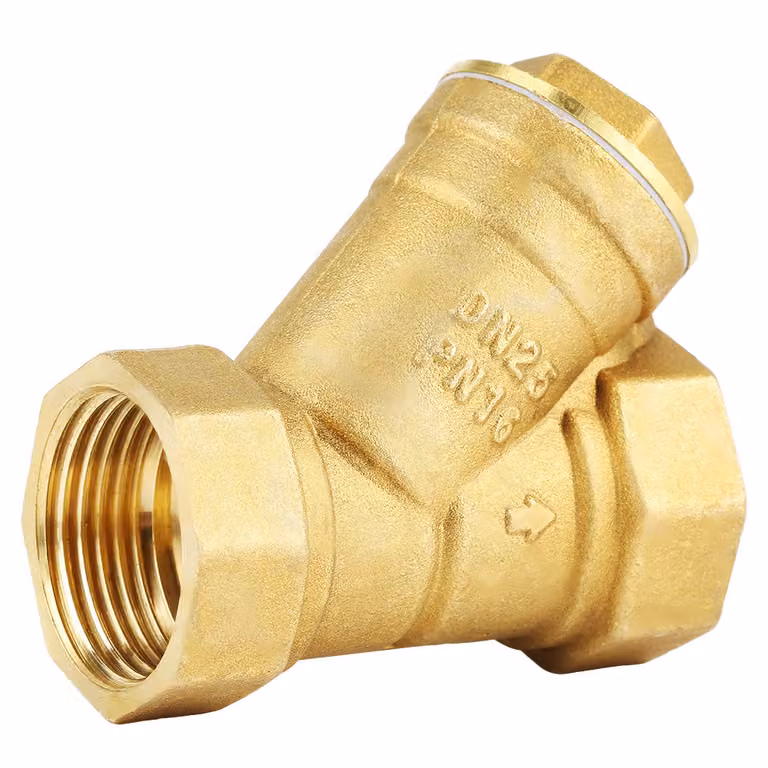 Filtro in ottone, connettore valvola filtro in ottone, filtro da 1/2 pollice, filtro con filettatura femmina, connettore valvola filtro
