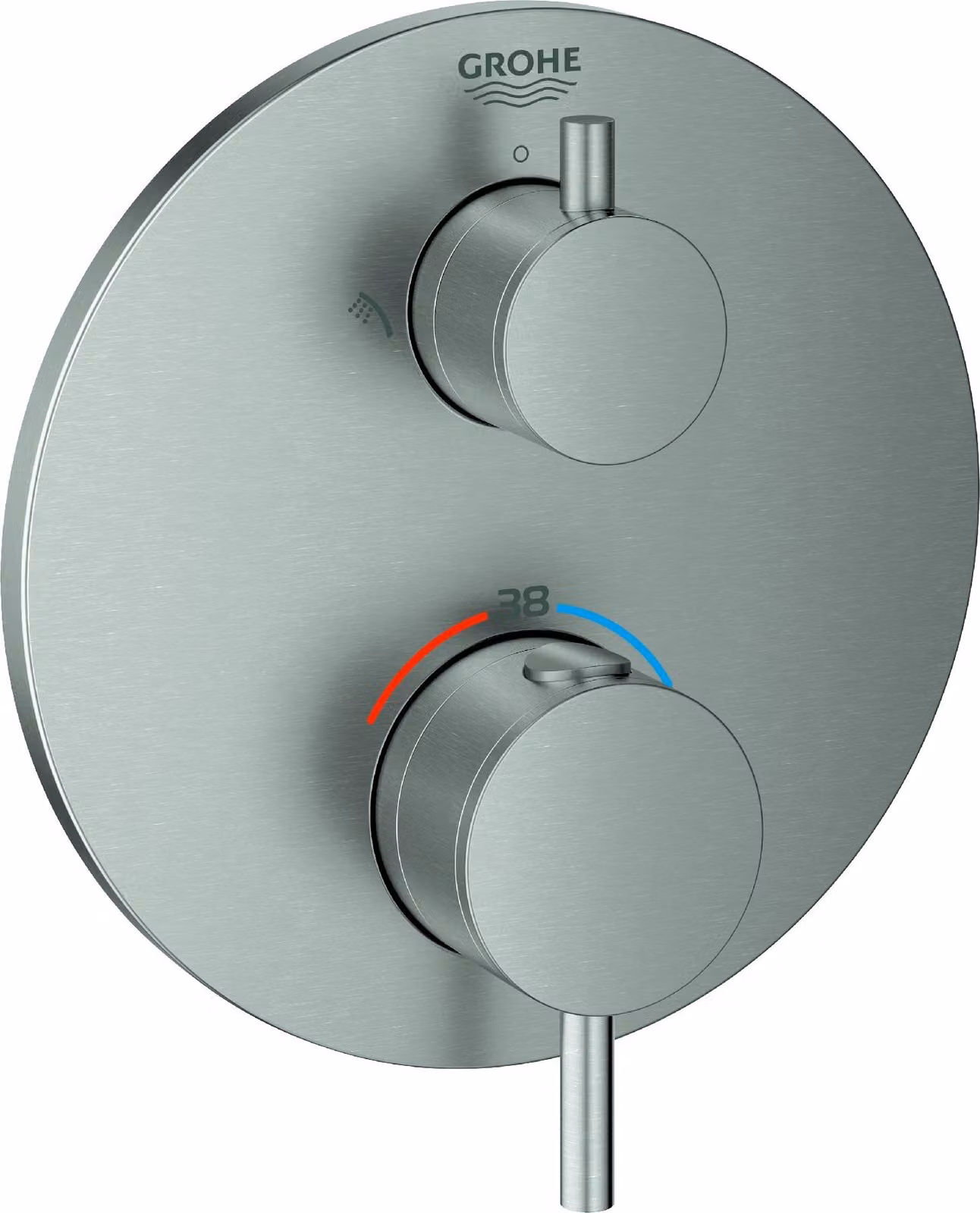 GROHE Atrio, finitura grafite, 1 pezzo