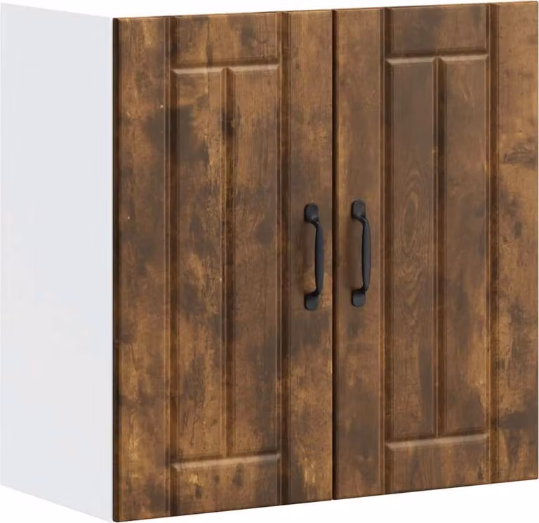 Pensile da Cucina Lucca Rovere Fumo in Legno Multistrato