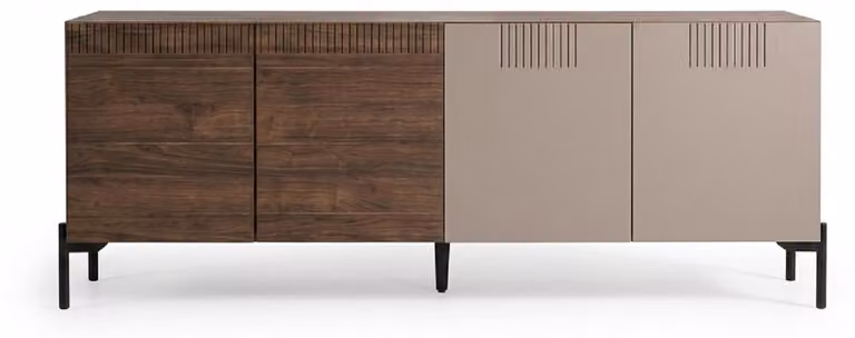 Elegante credenza dal design moderno con pratici vani portaoggetti