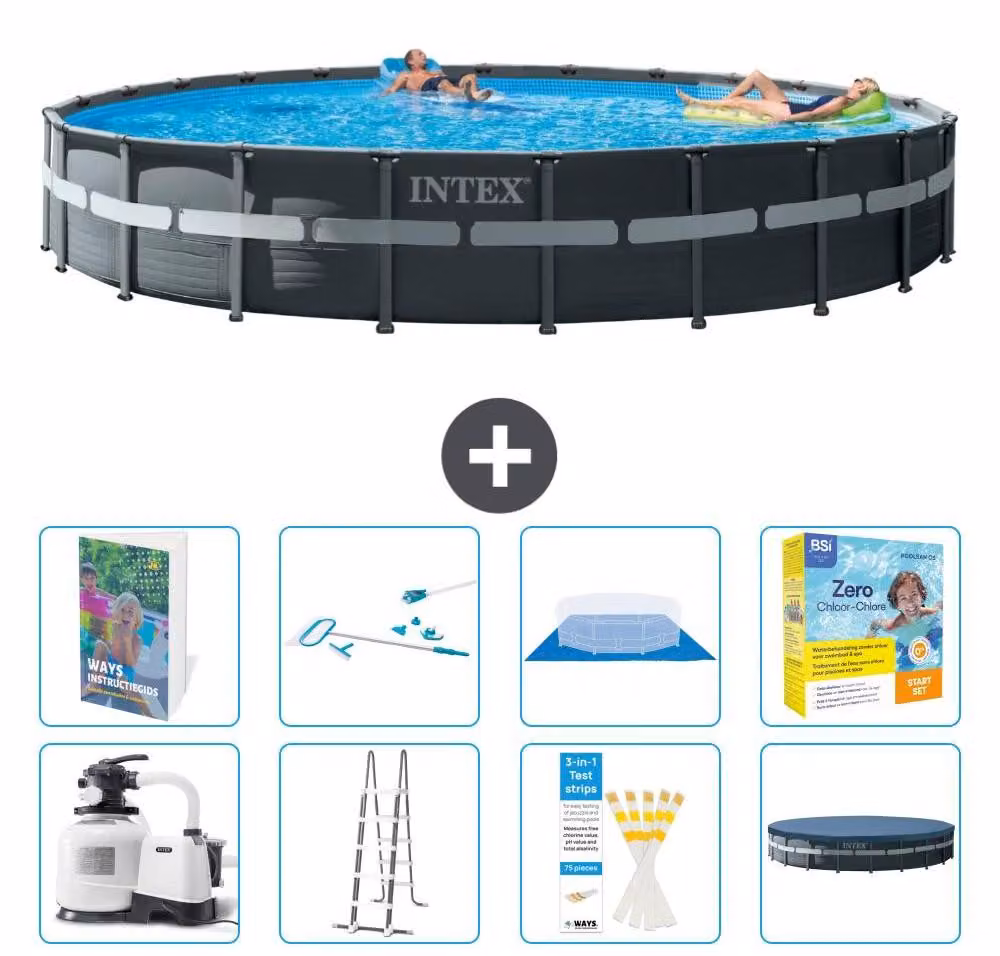 Ultra XTR Pool Rund - 732x132 cm - Set da 7 pezzi, modello S550