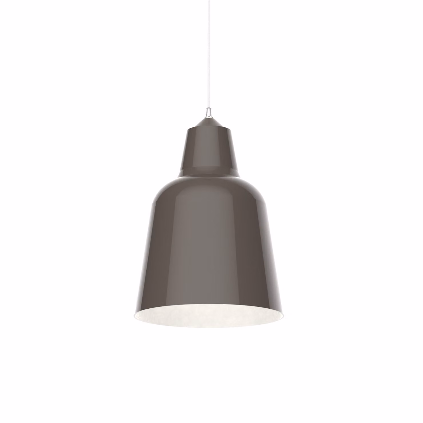 Lampada A Sospensione Dong Bicolore Lucida