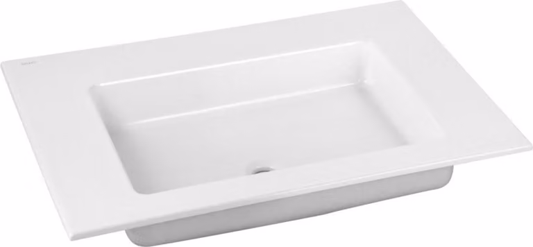 Keuco Royal 60 lavabo in Vetroceramica 705 x 538 mm senza foro per rubinetto - bianco - 32140310700
