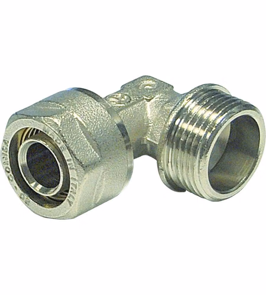 Raccordo a gomito M Diametro  1/2" x 20