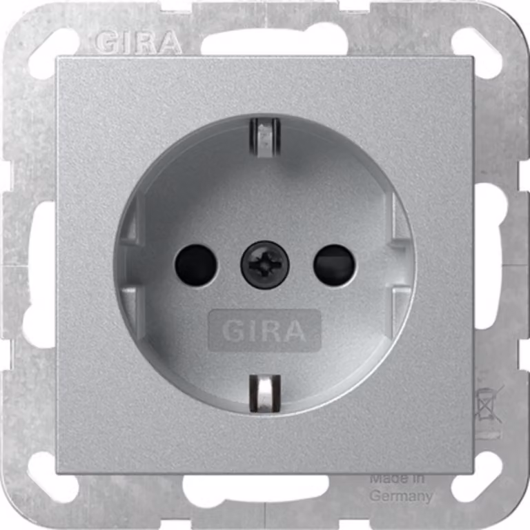 GIRA 445326 Sistema SH SCHUKO 55 F Alu (445326)