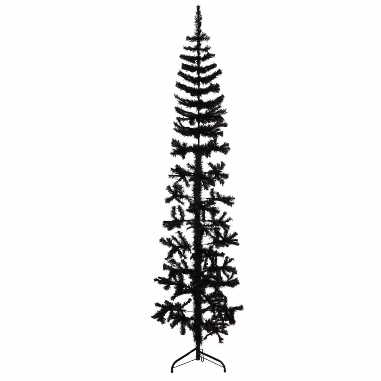 Maison Exclusive - Support per albero di Natale artificiale, design elegante, colore nero, altezza 180 cm