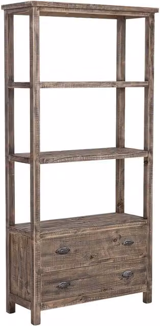 Libreria in legno marrone 99x38x201h cm