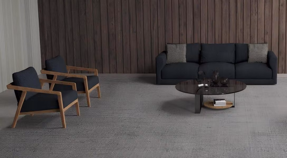 Sofa 3 Sitzer mit Sessel Die Ästhetik der Gemütlichkeit - jeden Tag
