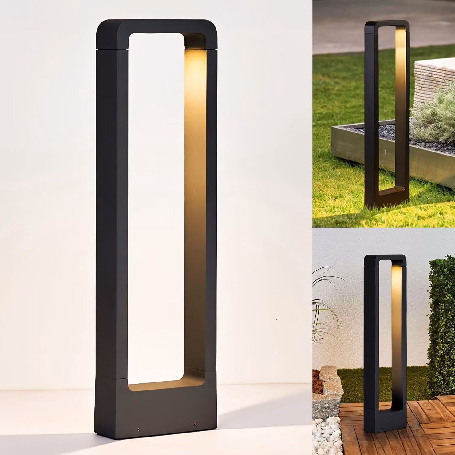 Illuminazione a LED per esterni, 7 W, 3000 K, lampada da terra, 60 cm, grado di protezione IP65