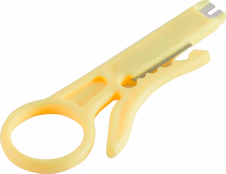 Strumento di applicazione, taglio/serraggio della plastica