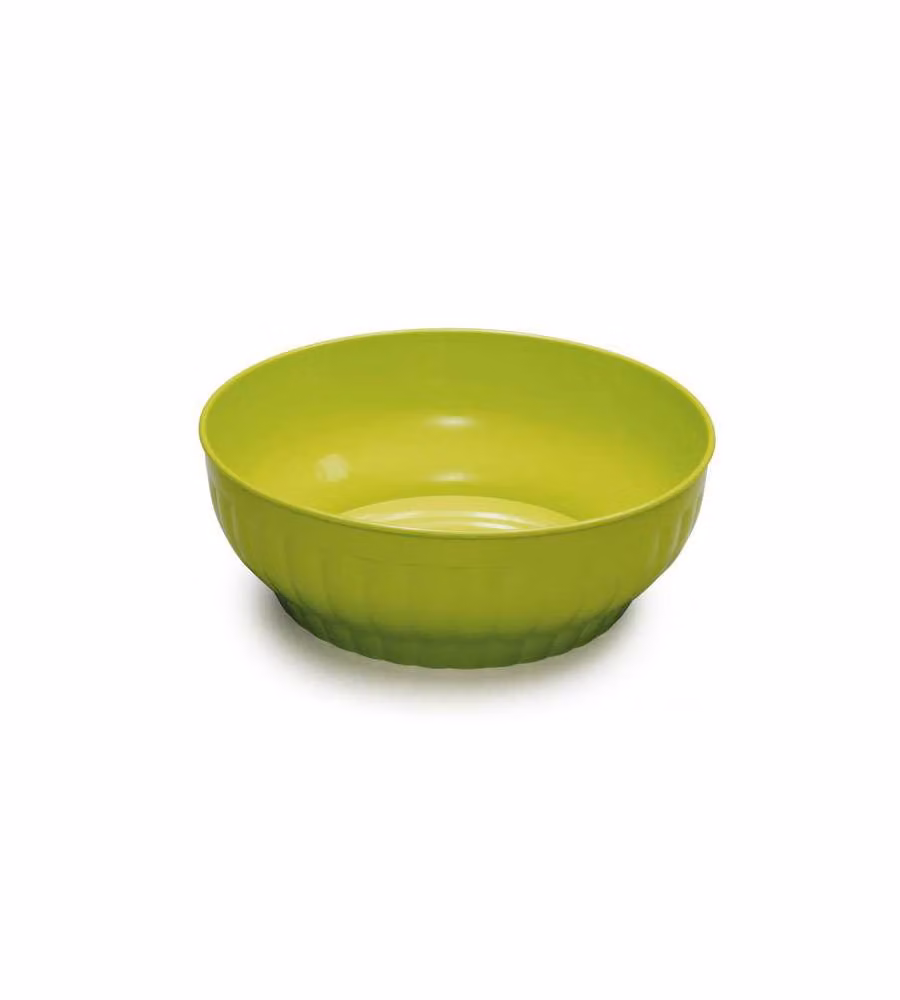 Insalatiera costolata Moplen Stefanplast multicolore diametro 22 cm