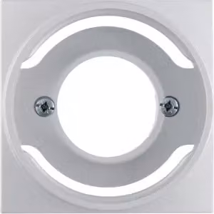 Berker 11981404 Elemento centrale per segnalatore luminoso E14 in alluminio, opaco Berker B.7