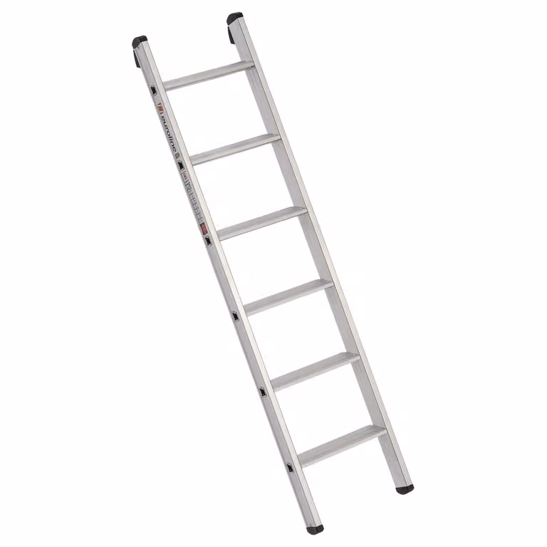 Scala singola a 6 pioli in alluminio 3017706