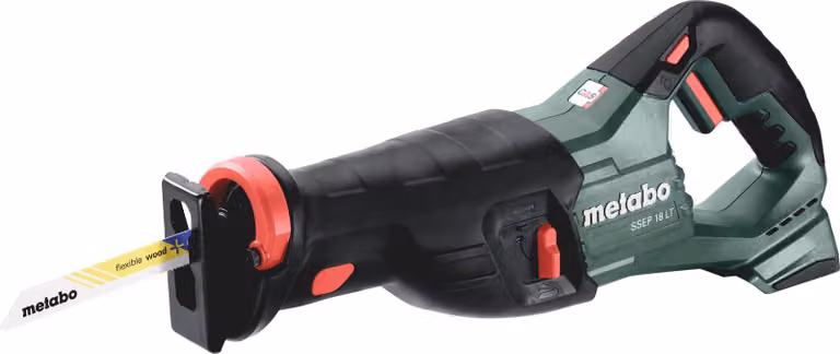 Metabo Akku-Säbelsäge SSEP 18 LT 18 V, mit Softgriphandgriff, Hubzahl 0-3000/min