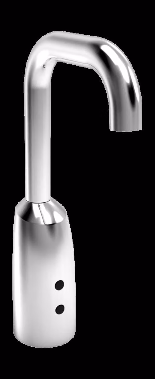 HANSA HANSAELECTRA Mitigeur de lavabo, à pile, Bluetooth, saillie 120 mm, 64442229, 64442229